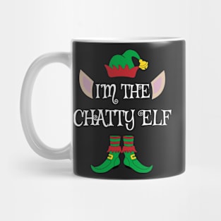 I'm The Chatty Christmas XMas Elf Mug